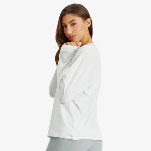 SKIMS Women's Boyfriend Long Sleeve T-Shirt-M - Picture 2 of 6